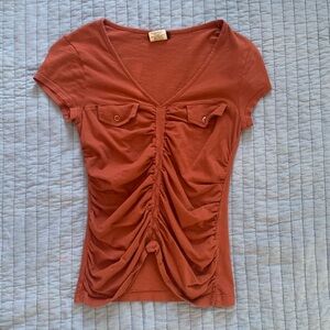 Eyeshadow V-Cut T-shirt (Medium)